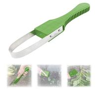 KASESSS Desherbeur Manuel, Grattoir à Désherbage Manuel, Arrache Mauvaise Herbes Jardinage, Désherbage en Acier Inoxydable avec Poignée en Plastique, Arrache Mauvaise Herbe pour Désherber, Desserrer