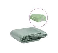 vidaXL Couverture de remplacement pour serre 300 x 600 x 200 cm (18 m²) Vert