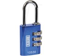 Cadenas Kasp K10530BLUD bleu avec serrure à combinaison