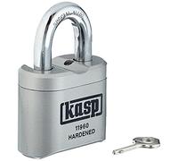 Kasp Security Cadenas K11960D – 60 mm – Fermeture différente, serrure à combinaison, argent