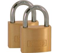 Kasp K12040D2 Série 120 Lot de 2 Cadenas à clé 40 mm