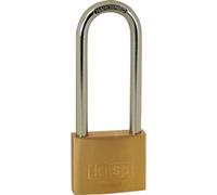 Cadenas Kasp K12050L80D or-jaune avec serrure à clé