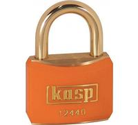 Cadenas 40 mm avec serrure à clé Kasp K12440ORAA1 or-jaune 1 pc(s)