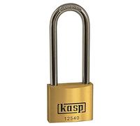 Kasp K12540L63A1 Cadenas en laiton Premium 40 x 63 mm Anse haute