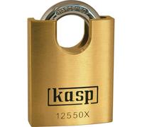 Kasp K12550XD Cadenas en laiton Premium 50 mm Anse fermée
