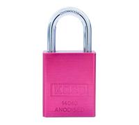 Kasp K14040REDD Cadenas aluminium 38 mm Rouge
