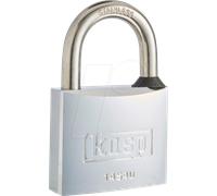 Kasp Security Cadenas K14540D 40 mm Acier inoxydable Fermeture différente avec serrure à clé
