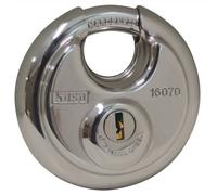 Kasp K16070A3 Cadenas fermeture universelle argent avec serrure à clé