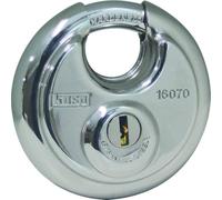 Kasp K16070D Cadenas à disque 70 mm, Argent