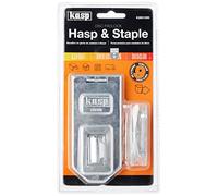 Kasp K260120D Moraillon et gâche de cadenas à disque 120 mm