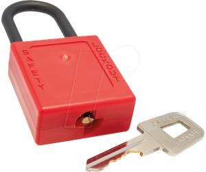 KASP K80040 - Verrou de sécurité avec autocollant coloré, 38 mm