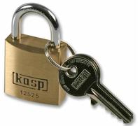 KASP SECURITY - Cadenas en laiton premium 25mm