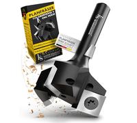 Kasper Solutions Fraises à surfacer à queue de 8 mm - Fraises à raboter professionnelles pour défonceuses et fraiseuses CNC - Fraises à bois robustes - Fraises à queue pour un usinage précis
