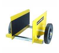 KASTFORCE Chariot à panneaux, capacité de 272,2 kg, protection entièrement en caoutchouc, roues non plates de 20,3 cm, pince réglable, modèle KF4005