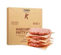 Katbite Lot de 300 feuilles de papier sulfurisé non blanchi, robustes et antiadhésives, carrés pour séparer les pâtes, les cookies, stocker les aliments, emballer des bonbons