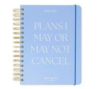 kate spade new york Grand planificateur 2026-2027 de 17 mois, plans I May | Agenda 21,6 x 18,41 cm à couverture rigide avec mises en page mensuelles et hebdomadaires, suivi d'objectifs