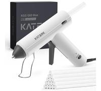 Katerk Pistolet a Colle Chaude, 60W Pistolets à Colle Électriques con 15x11mm Barra de Pegamento, Chauffage Rapide de 60S pour Bricolage/Réparation/Artisanat/DIY/Bureau/Maison