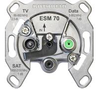 Kathrein ESM 70 Prise antenne SAT, TV, FM, Data encastré, à visser Prise boîte de jonction, Prise dantenne
