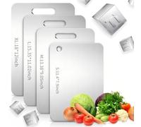 Katori Planche à découper en titane 100 % pur pour cuisine