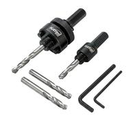 Katsu 122297 Lot de 2 adaptateurs pour scie cloche 16 mm à 152 mm