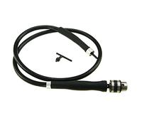 KATSU Arbre d'Extension de Perceuse Flexible avec Mandrin e 10mm, 55" Longueur, Mini Meuleuse à Matrice Multi-usage Outil Rotatif Accessoire Adaptateur 105045
