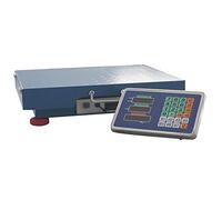 KATSU Balance Industrielle à Plate-Forme 300KG Balance Postale Numérique Rechargeable avec Affichage LED et 42 x 52cm Plate-forme en Acier Antirouille pour entrepôt de colis d'expédition