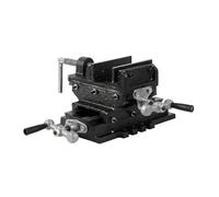 KATSU Étau Croisé de Perceuse à Colonne 3" 75mm, Robuste Pilier Banc Perceuse 2 Axes Mécanicien Cross Slide Étau Pince pour Atelier Fraiseuse Machines