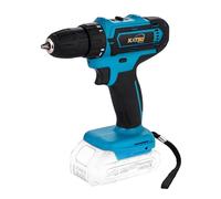 KATSU FIT-BAT 21 V Perceuse-visseuse sans fil, mandrin sans e 10 mm, idéale pour les tâches de bricolage dans le jardin à domicile, sans batterie ni chargeur (gamme économique) 102623