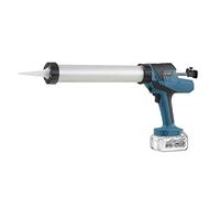 KATSU FIT-BAT 21V Pistolet à Calfeutrer sans Fil, Pistolet à Cartouche électrique Anti-goutte à Piles avec 300ml Tube en Aluminium, pour Verres Céramiques Toilette, sans Batterie