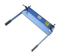 KATSU Plieuse De Tôle Manuelle à Métal 450mm, Convient aux Tôles d'Acier de 1,2 mm d'épaisseur, Max. Angle de Pliage 90° Appareil de Cintrage Cintreuse Garage Atelier 165148