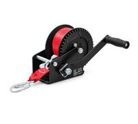 KATSU Tools Treuil Manuel Résistant 1600lbs 725kg avec Sangle en Polyester de 10m, pour Remorques de Bateau, Caravane, Voiture, Camion et Applications Marines 325922