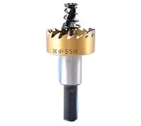 KATUR 30mm HSS - Foret de scie trépan, couteau à métaux en acier inoxydable, outil de coupe au cobalt pour bois, alliage (30mm)