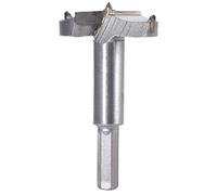 KATUR 45mm Forstner Foret Foret, Menuiserie Aléseuse, Scie-cloche, Ouvreur de trous en bois, Embout en carbure Coupe de queue ronde pour charnière, Contreplaqué, Outil CNC