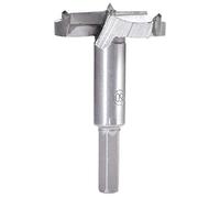 KATUR 50mm Forstner Foret Foret, Menuiserie Aléseuse, Scie-cloche, Ouvreur de trous en bois, Embout en carbure Coupe de queue ronde pour charnière, Contreplaqué, Outil CNC