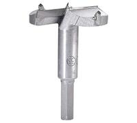 KATUR 55mm Forstner Foret Foret, Menuiserie Aléseuse, Scie-cloche, Ouvreur de trous en bois, Embout en carbure Coupe de queue ronde pour charnière, Contreplaqué, Outil CNC
