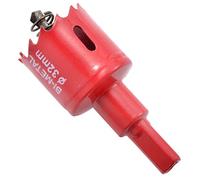 KATUR Scie cloche pour le bois, scie cloche bi-métal HSS 32mm pour tuyaux d'aération, coupe rapide et lisse pour le plastique, le contreplaqué, les cloisons sèches, les plaques de plâtre
