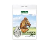 Katy Sue Katy Sue Moulds Moule en silicone en forme de tête de cheval pour décoration de gâteaux et loisirs créatifs 70 x 45 x 10 mm