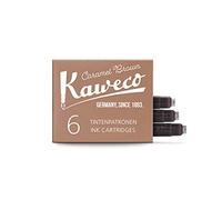 Kaweco 10000259 Lot de 6 cartouches d'encre Marron caramel
