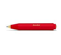 Kaweco 10001151 Classic Sport Red - Stylo à bille rétractable - En plastique de qualité supérieure - 12 g - Léger et élégant - Avec mécanisme fiable de courbes cardiaques - 10,5 cm - Rouge