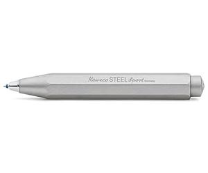 Kaweco 10001404 Steel Sport Stylo à bille en acier inoxydable