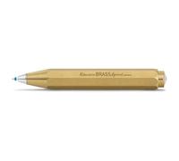 Kaweco Brass Sport Bleu Stylo À Bille Rétractable Avec Clip Moyen