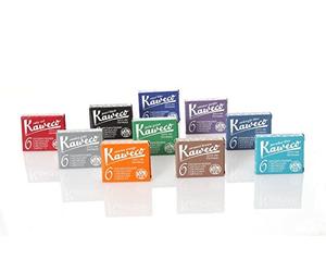 Kaweco Cartouches d'Encre courtes, 10 couleurs, 10 x 6 pièces