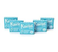 Kaweco Cartouches d'Encre courtes, Paradise Blue (Turquoise), 30 pièces