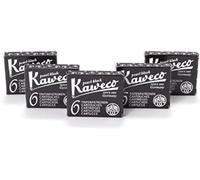 Kaweco Cartouches d'Encre courtes, Pearl Black (Noir), 30 pièces