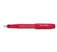 Kaweco COLLECTION PERKEO Stylo-plume infrarouge, pour cartouches d'encre, pour débutants, avec poignée ergonomique pour une écriture confortable, largeur de plume : M (moyenne)