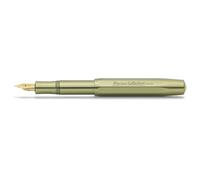 Kaweco Collection Stylo plume Olivine I Premium en aluminium avec pointe en acier pour cartouches d'encre avec boîte en métal I Stylo plume 5" Pointe M
