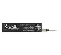 Kaweco EURO Mine pour stylo roller 0,7 mm, noir, 1 pièce, recharge pour stylo à encre gel Dia2, Perkeo & Student Séries I Recharges pour stylo roller I Épaisseur de trait 0,7 mm, fine