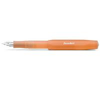 Kaweco Frosted Sport Sweet Banana Stylo plume de qualité supérieure, pour cartouches d'encre, avec plume en acier de qualité supérieure, 13 cm, jaune, largeur de plume : B (large)