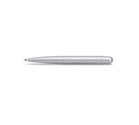 Kaweco Liliput Stylo à bille rétractable en métal argenté - Pour mines D1 standard - Avec boîte en métal rétro