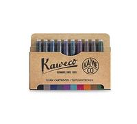 Kaweco Lot de 10 cartouches d'encre en plusieurs couleurs pour stylo-plume - Lot de 10 cartouches courtes standard